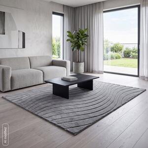 Dekorstudio Koberec BLINK2 - oceľovosivý Rozmer koberca: 60x100cm