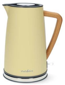 Nedis KAWK510EYW rýchlovarná kanvica 1,7 l, žltá