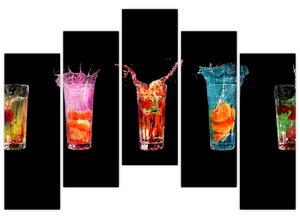 Obraz do kuchyne - letné drinky (Obraz 125x90cm)