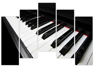 Obraz: klavír (Obraz 125x90cm)