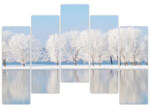 Obraz - zimná príroda (Obraz 125x90cm)