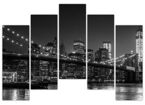 Obraz - nočné most (Obraz 125x90cm)