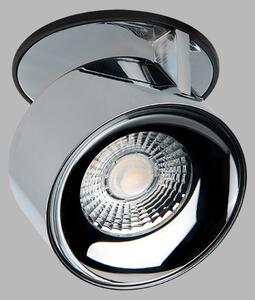 LED2 21507335DT KLIP zápustné bodové svietidlo nastaviteľné LED D77mm 11W/770lm 3000K TRIAC čierna, chróm