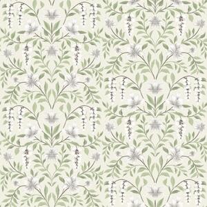 Tapety Zelený záhradný filigrán, Tapety kvety, a00609 : Uwalls.sk