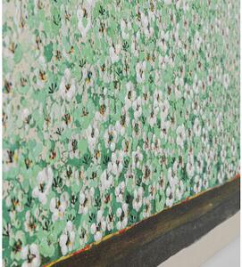 Flower Boat obraz béžovo-zelený 80x100 cm