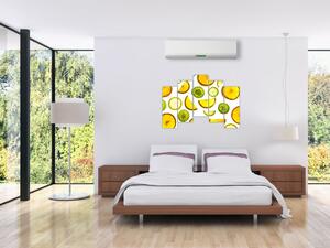 Obraz - pomaranče a kiwi (Obraz 125x90cm)