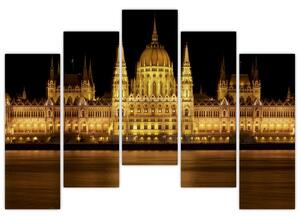Budova parlamentu - Budapešť (Obraz 125x90cm)