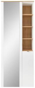 PREDSIEŇOVÁ SKRIŇA, biela, dub artisan, 78/202/38 cm Xora - Online Only drobný nábytok, Online Only