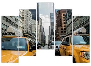 Obraz New-York - žlté taxi (Obraz 125x90cm)
