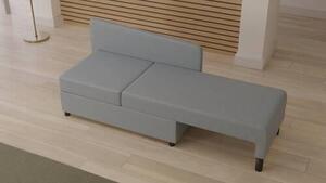 LEŇOŠKA, textil, sivá Carryhome - Online Only obývacie izby, Online Only