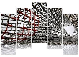 Obraz kovové mreže (Obraz 125x90cm)