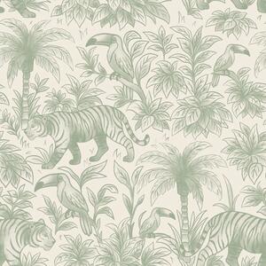 Tapety Tiger v botanickej kresbe, Tapety les, a00711 : Uwalls.sk