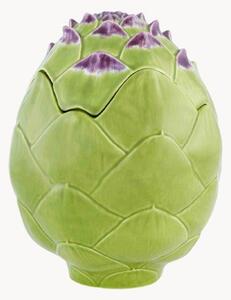 Ručne maľovaná úložná dóza Artichoke