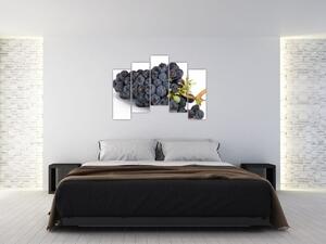 Obraz s hroznovým vínom (Obraz 125x90cm)
