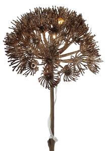 LED svetelná dekoratívna vetva HERACLEUM 70 cm, bronzová
