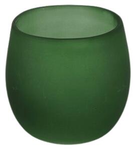 Zelený sklenený svietnik GINNY GREEN - viac veľkostí Veľkosť: M