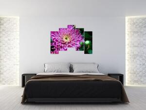 Obraz kvetu na stenu (Obraz 125x90cm)