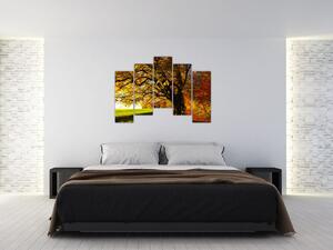 Obraz jesennej krajiny (Obraz 125x90cm)