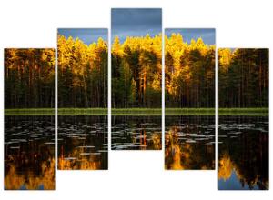 Obraz - jesenná krajina (Obraz 125x90cm)