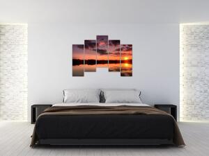 Obraz západu slnka (Obraz 125x90cm)
