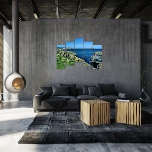 Obraz prímorského útesu (Obraz 125x90cm)
