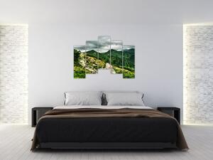 Horská cesta - obraz na stenu (Obraz 125x90cm)
