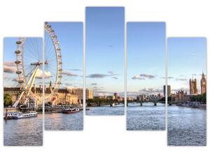Londýnske oko (London eye) - obraz do bytu (Obraz 125x90cm)