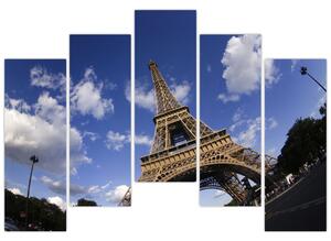 Obraz Eiffelovej veže (Obraz 125x90cm)