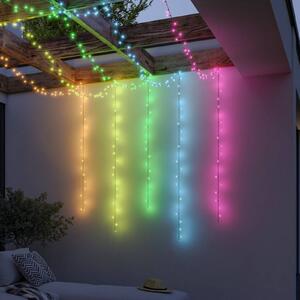 Paulmann Plug & Shine Smart svetelná reťaz Yuna 5 m RGB čierna, Čierna, Plast, Moderný