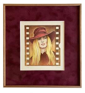 Jelenová Veronika - B. Bardot | 25.0x26.6