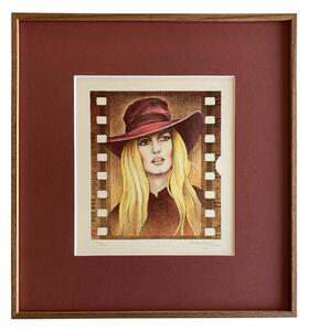 Jelenová Veronika - B. Bardot | 25.0x26.6
