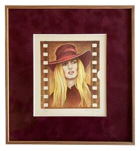 Jelenová Veronika - B. Bardot | 25.0x26.6
