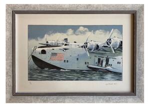 Ptáček Petr - Hydroplán Boeing | 59.7x43.4