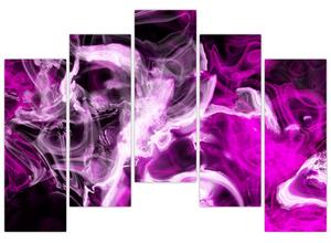 Obraz - fialový dym (Obraz 125x90cm)