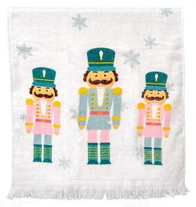 Kuchynský froté uterák so luskáčikmi Nutcrackers - 40*66 cm - Clayre & Eef