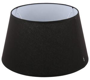 Čierne tienidlo na lampu Eleganza black - Ø25*14cm / E27 - Collectione