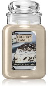 Country Candle Cookies & Cream Cake vonná sviečka 680 g