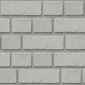 Tapety Jemný sivý tehlový vzor, Tapety loft, a00878 : Uwalls.sk