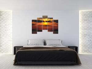 Západ slnka - obraz (Obraz 125x90cm)