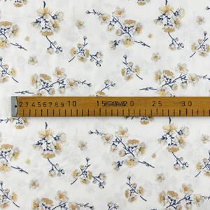 Ervi bavlna š.240 cm - Čerešňový kvet na bielom č.25732-18, metráž