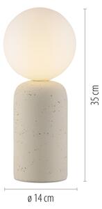 Schöner Wohnen 12543-42 - Stolová lampa TRAVENTA 1xG9/10W/230V betón