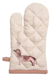 Chňapka s jazvečíkom Dachshund Love - 18*30 cm - Clayre & Eef
