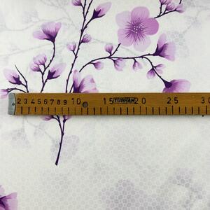 Ervi bavlna š.240 cm - Kvitnúce vetvičky č.6026-02, metráž