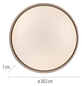 Schöner Wohnen 14593-39 - LED stmievateľné stropné svietidlo TAVOLI LED/10W/230V sivá+DO
