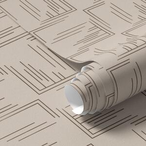 Tapety Čiarové štvorce na ružovej, Tapety abstraktné, a00913 : Uwalls.sk