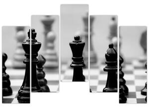 Šachovnica - obraz (Obraz 125x90cm)