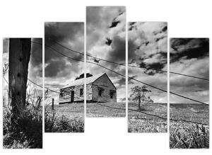 Opustený dom - obraz (Obraz 125x90cm)