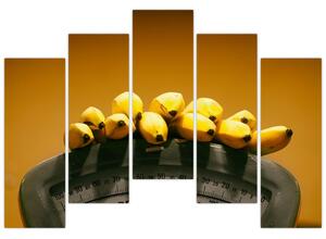 Banány na váhe - obraz na stenu (Obraz 125x90cm)