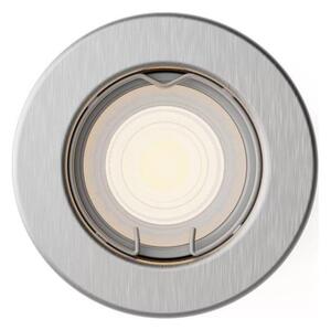 Philips - LED RGBW stmievateľné zapustené svietidlo PERIDOT 1xGU10/6W/230V strieborné + diaľkové ovládanie