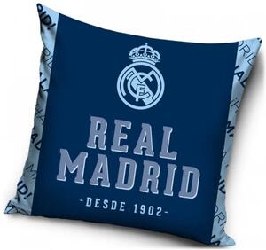 Velurový polštář Real Madrid CF - motív Desde 1902 - 40 x 40 cm